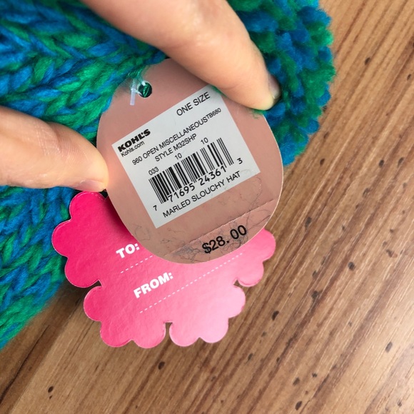 NEW Marled Pom Hat Women’s NWT - Picture 6 of 13